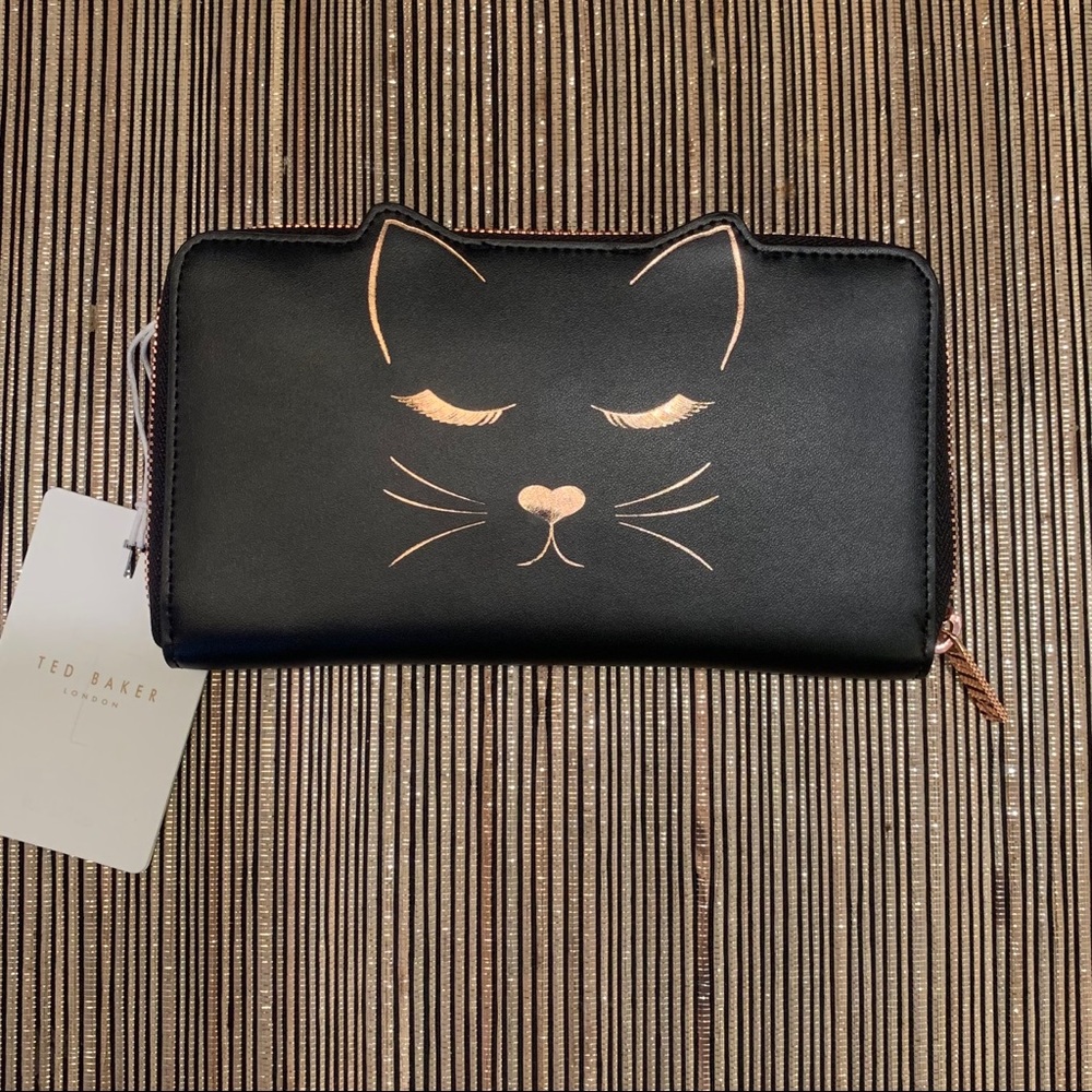 Ted Baker Tammy Cat Zip Wallet